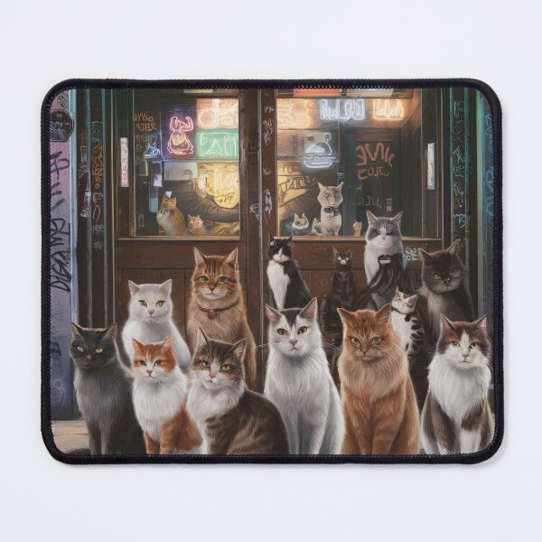 Item preview, Los Gatos (the cats) Loteria Card 63 designed and sold by matteflor.