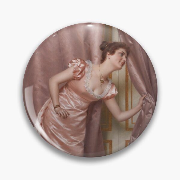 Item preview, Eavesdropping designed and sold by LadybellVintage.