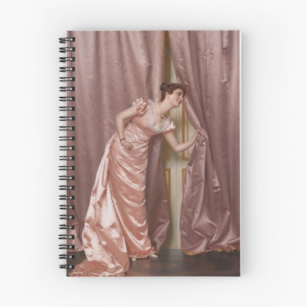 Item preview, Eavesdropping designed and sold by LadybellVintage.