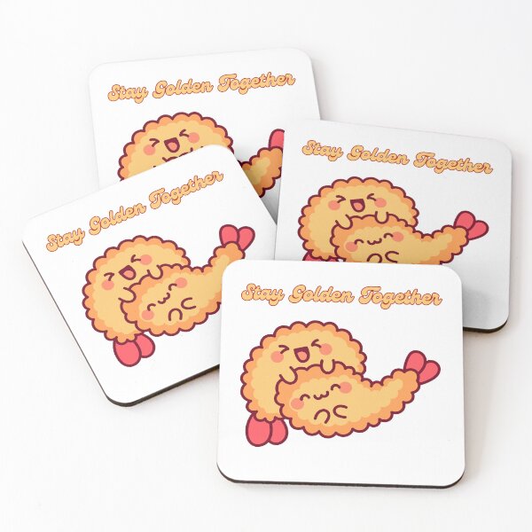 Item preview, Shrimp Tempura Couple Friendship Love designed and sold by BubbleArts-HK.