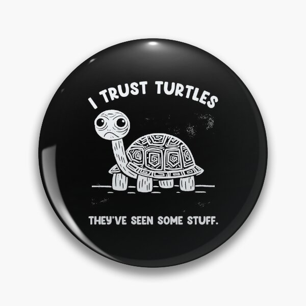 Item preview, I Trust Turtles – Funny Wise Turtle Design | Humor & Animal Lovers  designed and sold by Cree8if.