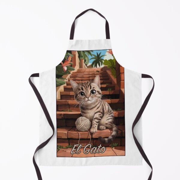 Item preview, El Gato (the cat) Loteria Card 62 designed and sold by matteflor.