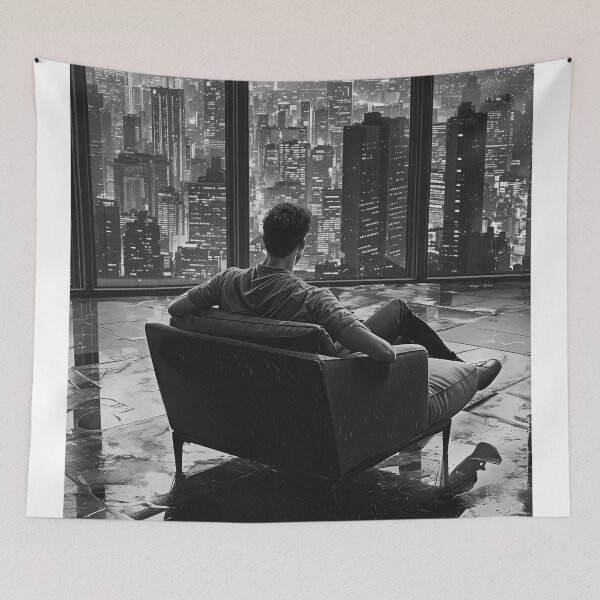 Item preview, Solitude Above the City designed and sold by oanaunciuleanu.