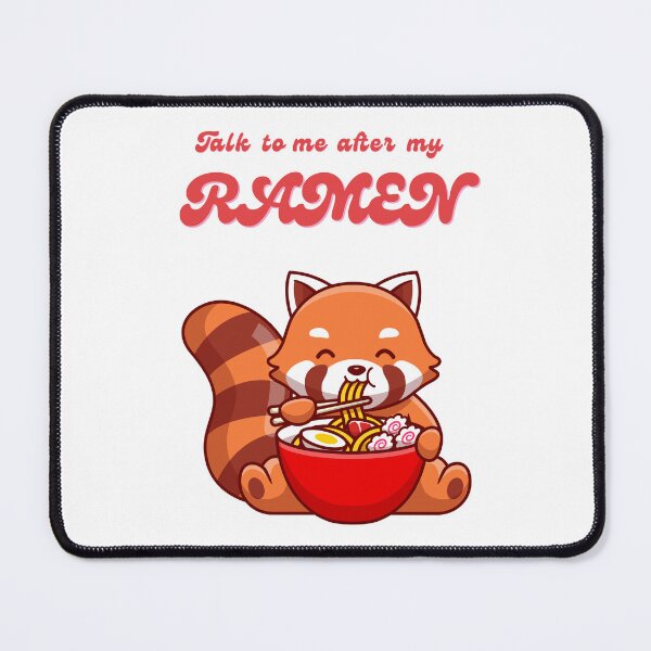 Item preview, Talk to me after my ramen red panda designed and sold by BubbleArts-HK.