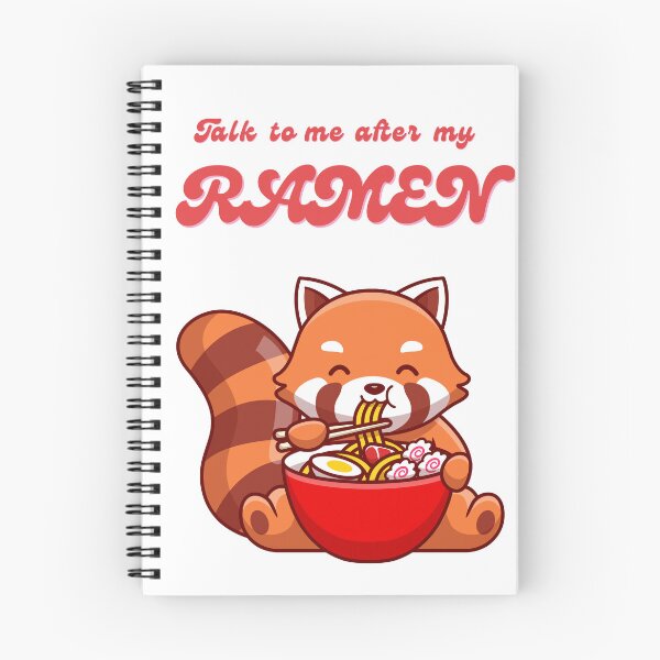 Item preview, Talk to me after my ramen red panda designed and sold by BubbleArts-HK.