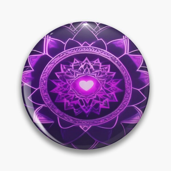 Item preview, Pink Heart And Lotus Mandala designed and sold by Daemolitia Designs.