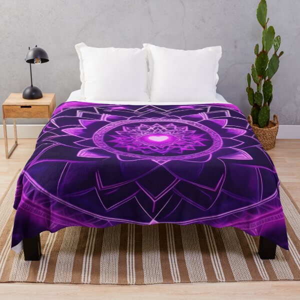 Item preview, Pink Heart And Lotus Mandala designed and sold by Daemolitia Designs.