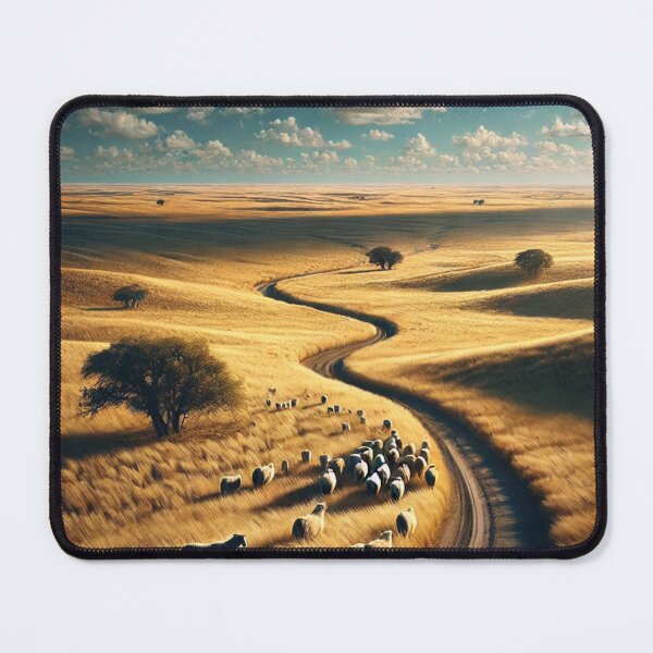 Vista previa del artículo con la obra «Camino Rural en La Pampa, Argentina», diseñado y vendido por CieloYTierra.