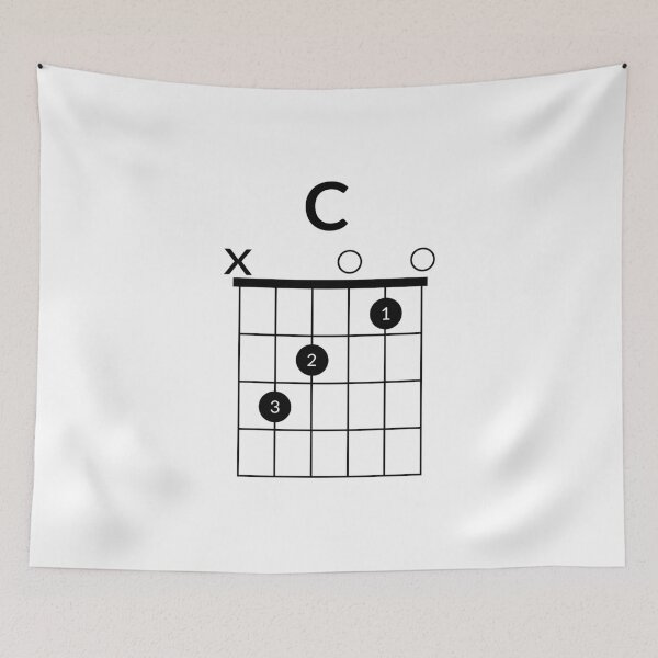 Item preview, C Guitar Chord designed and sold by Inspirationmotivation.