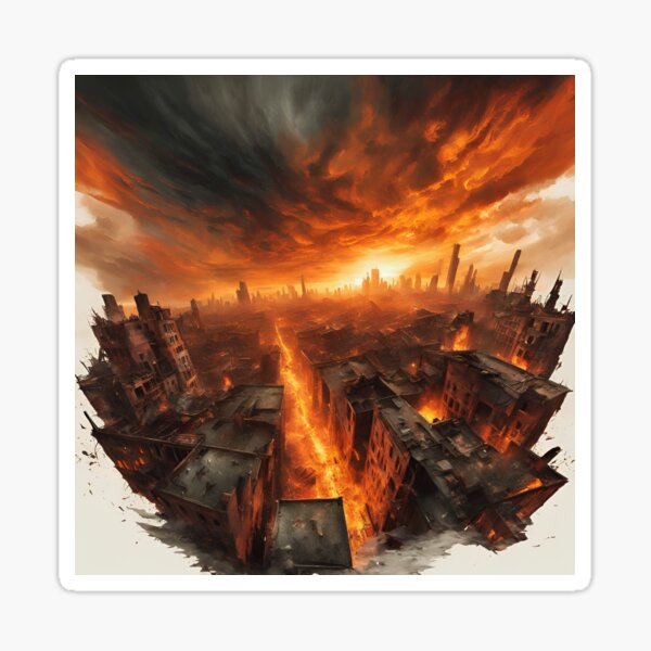 Item preview, Apocalyptic City designed and sold by Revelation444.