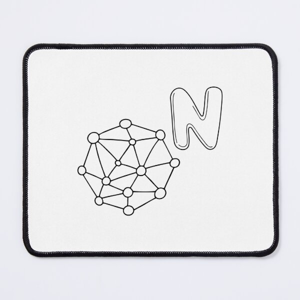 Item preview, An Illustrations of Node beside a letter N designed and sold by rasagamastore.