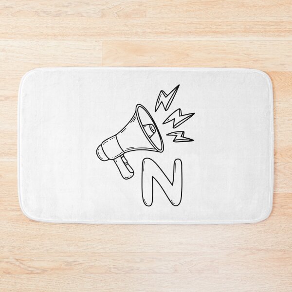 Item preview, An Illustrations of Noise beside a letter N designed and sold by rasagamastore.