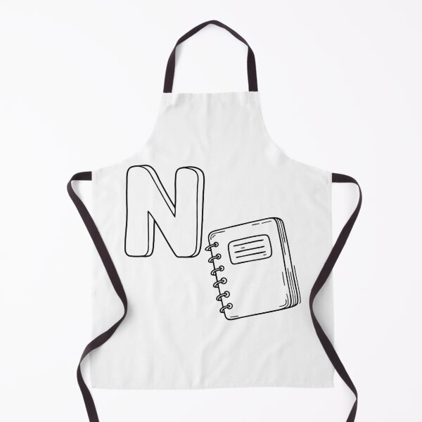Item preview, An Illustrations of Notebook beside a letter N designed and sold by rasagamastore.
