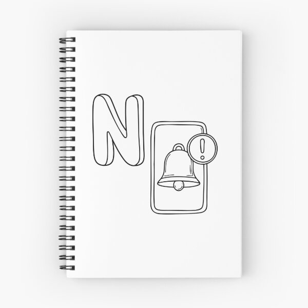 Item preview, An Illustrations of Notification beside a letter N designed and sold by rasagamastore.