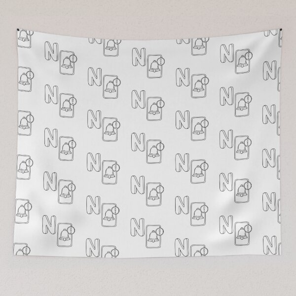 Item preview, An Illustrations of Notification beside a letter N designed and sold by rasagamastore.