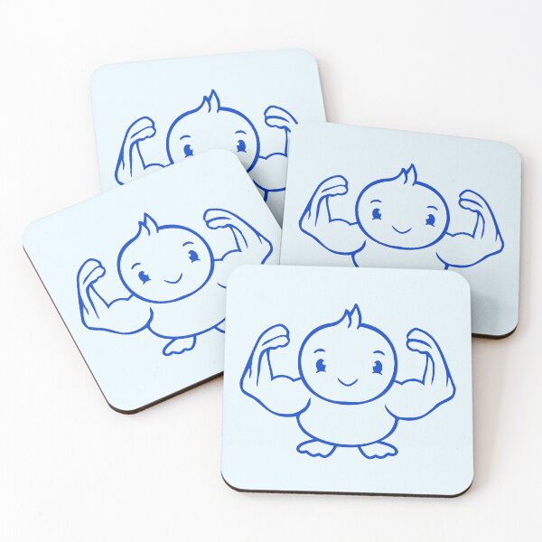 Item preview, Bird Bodybuilder Weightlifting Strong Gym Fitness designed and sold by shirt-o-mat.