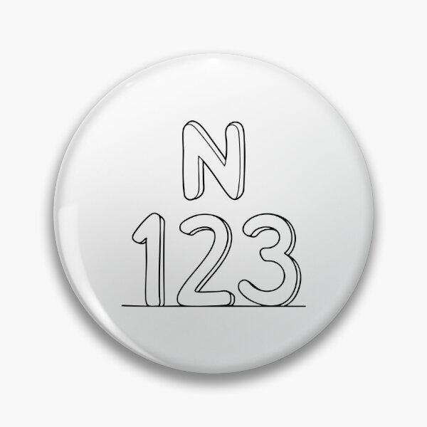 Item preview, An Illustrations of Number beside a letter N designed and sold by rasagamastore.