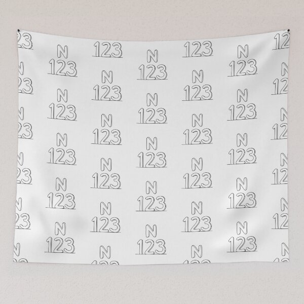 Item preview, An Illustrations of Number beside a letter N designed and sold by rasagamastore.