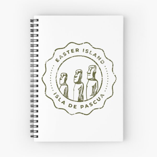 Item preview, Vintage Textured Easter Island Stamp designed and sold by NOMADIC ART.