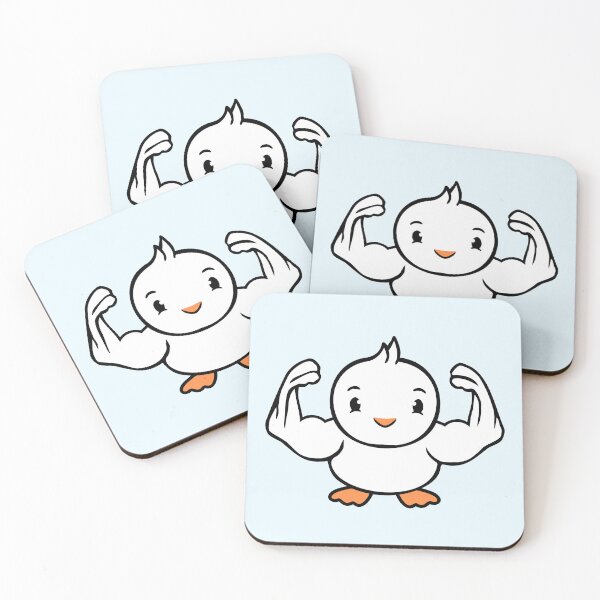 Item preview, Bird Bodybuilder Weightlifting Strong Gym Fitness designed and sold by shirt-o-mat.