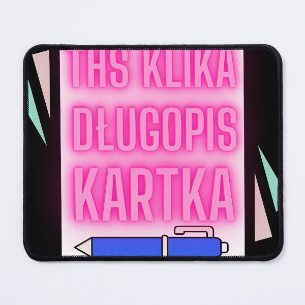 Item preview, THS KLIKA DŁUGOPIS KARTKA  designed and sold by THSSKLEP.