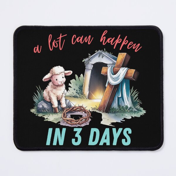 Item preview, A Lot Can Happen In 3 Days designed and sold by I-wanna-T-shirt.