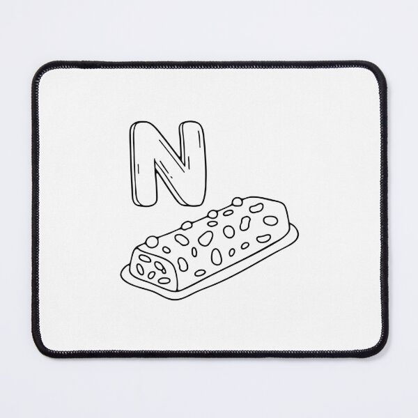 Item preview, An Illustrations of Nut bar beside a letter N designed and sold by rasagamastore.