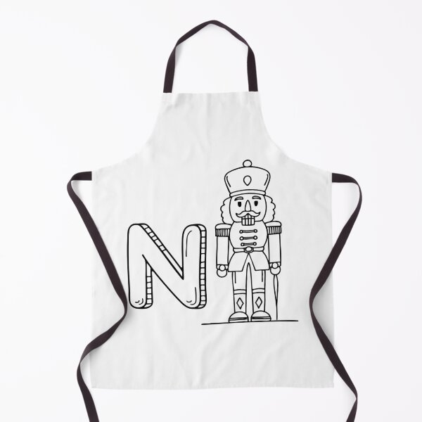 Item preview, An Illustrations of Nutcracker beside a letter N designed and sold by rasagamastore.