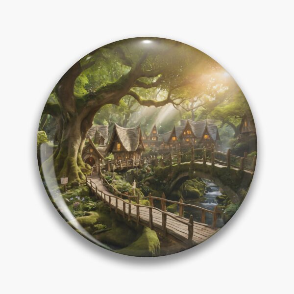 Item preview, Hidden Elf Villages – Secrets of the Enchanted Forest designed and sold by PrometheusStyle.