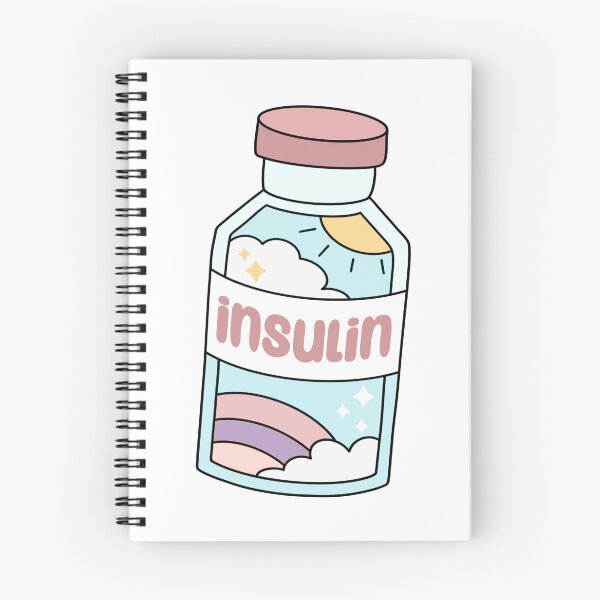 Item preview, Cute and Colorful Insulin Vial - Type 1 Diabetes Awareness designed and sold by Ink & Insulin Creative Studio.