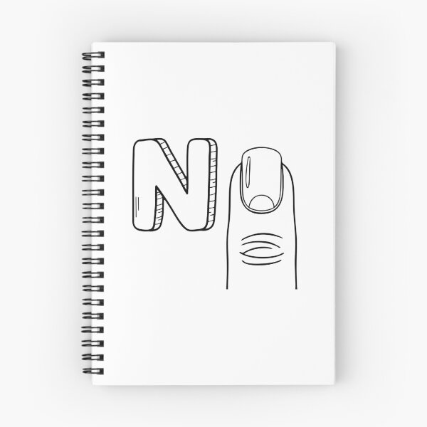 Item preview, An Illustrations of Hand nail beside a letter N designed and sold by rasagamastore.