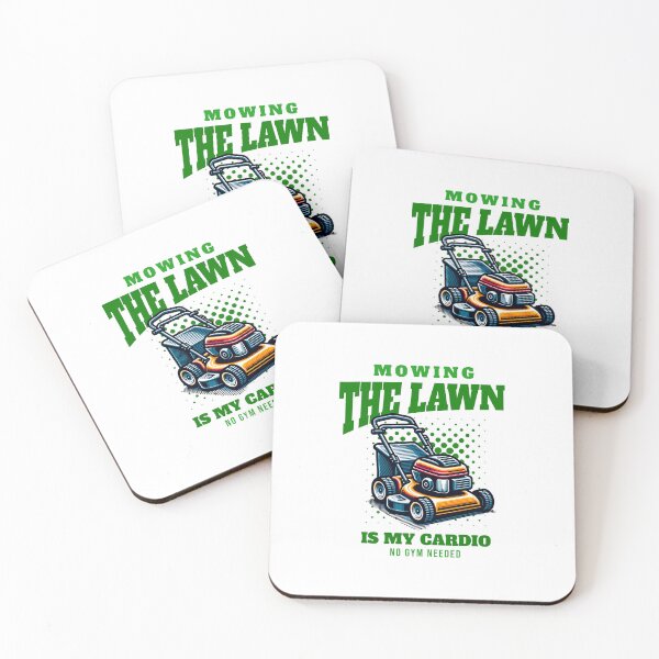 Item preview, Mowing The Lawn Is My Cardio Funny Lawn Care Workout Shirt designed and sold by BDLuck2021.