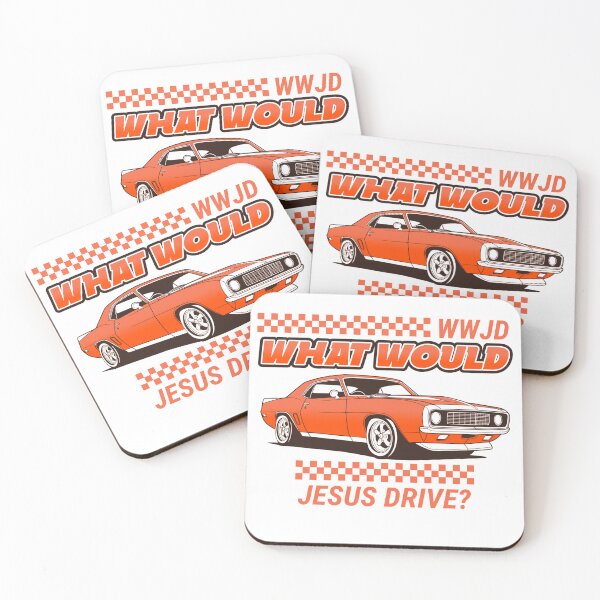 Item preview, WWJD What Would Jesus Drive Humor designed and sold by SkiesOfBlue5150.