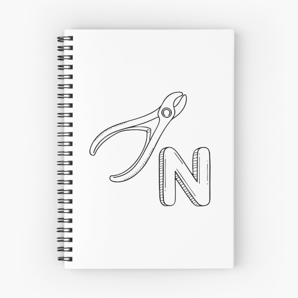 Item preview, An Illustrations of Nipper beside a letter N designed and sold by rasagamastore.