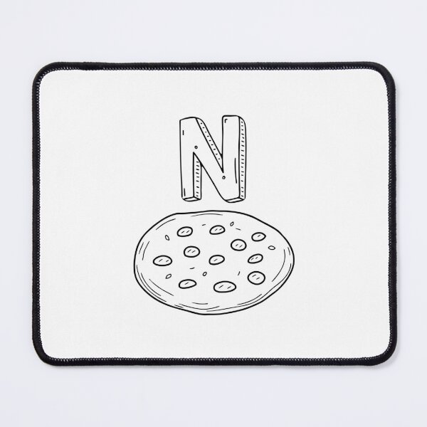 Item preview, An Illustrations of Naan beside a letter N designed and sold by rasagamastore.