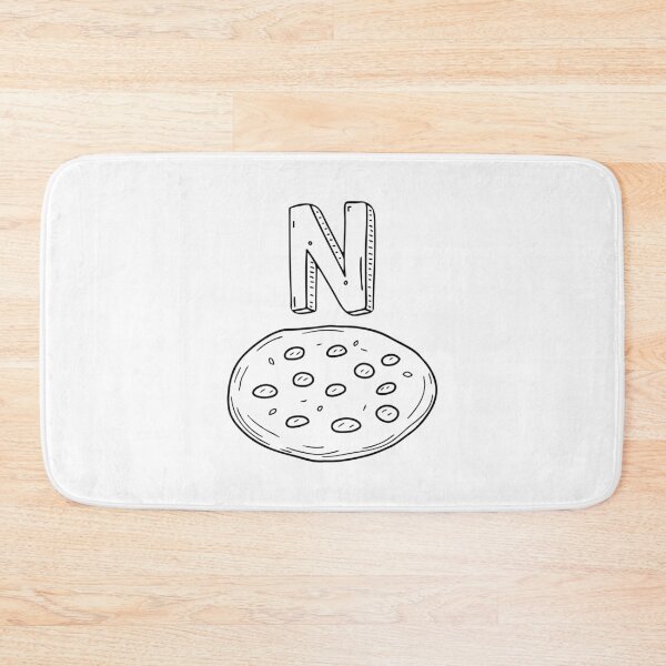 Item preview, An Illustrations of Naan beside a letter N designed and sold by rasagamastore.
