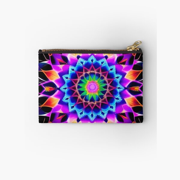 Item preview, Rainbow Mandala On Black designed and sold by Daemolitia Designs.