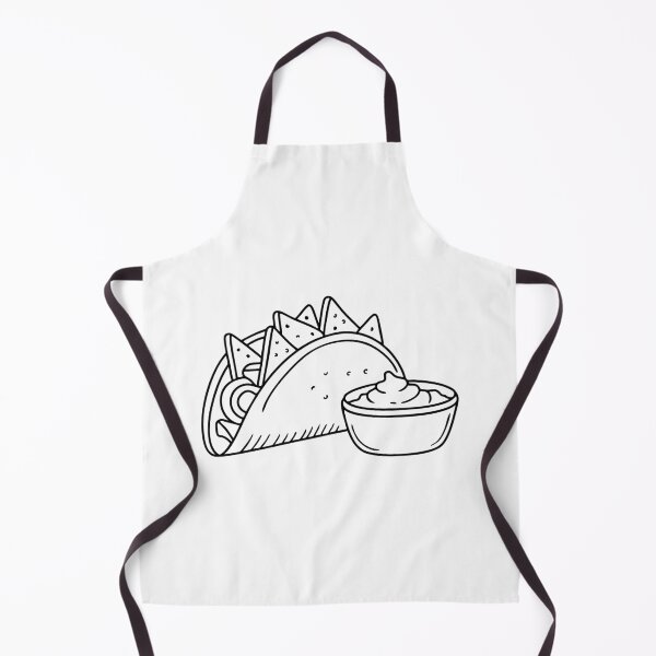 Item preview, Nachos placed inside a taco shell with salsa designed and sold by rasagamastore.