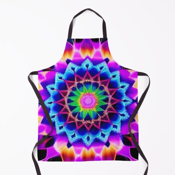 Item preview, Rainbow Mandala On Black designed and sold by Daemolitia Designs.