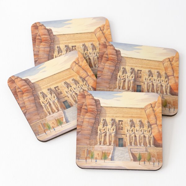 Item preview, Majestic Abu Simbel Temple  designed and sold by Anuchartl.