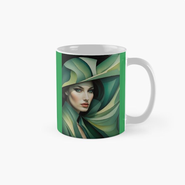 Item preview, Verdigris Fantasy: Stylized Portrait designed and sold by KilianSzmid.