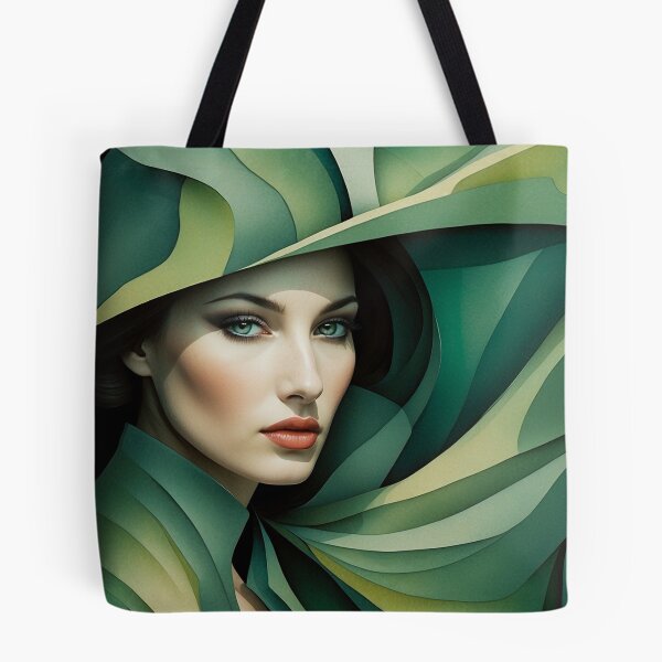 Item preview, Verdigris Fantasy: Stylized Portrait designed and sold by KilianSzmid.