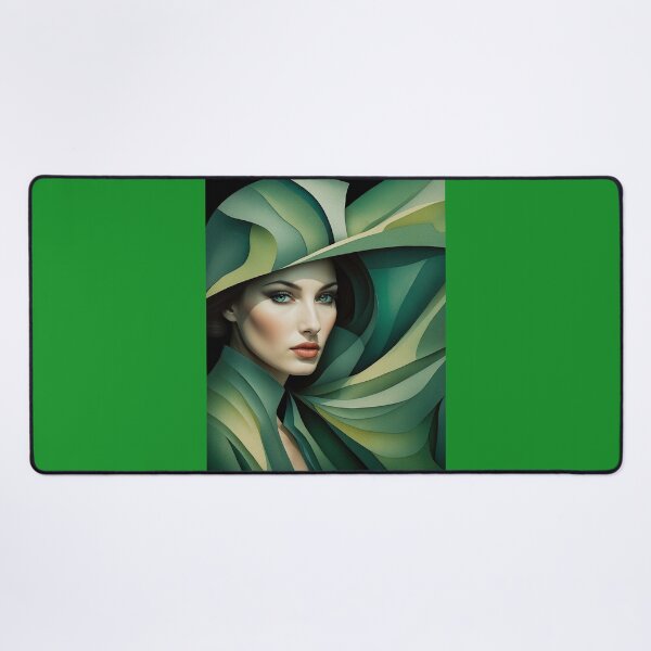 Item preview, Verdigris Fantasy: Stylized Portrait designed and sold by KilianSzmid.