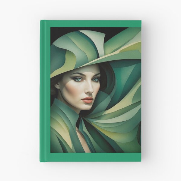 Item preview, Verdigris Fantasy: Stylized Portrait designed and sold by KilianSzmid.