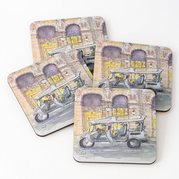 Item preview, Evening streets of Madrid designed and sold by Julia's Print Studio .