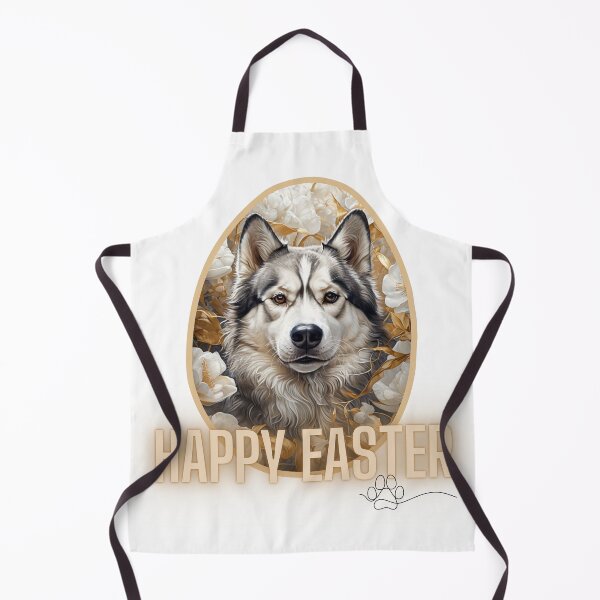 Item preview, Happy Easter | Husky | Dog designed and sold by GrifonJ.