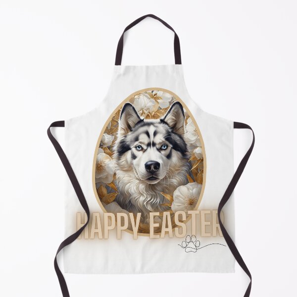 Item preview, Happy Easter | Husky | Dog designed and sold by GrifonJ.