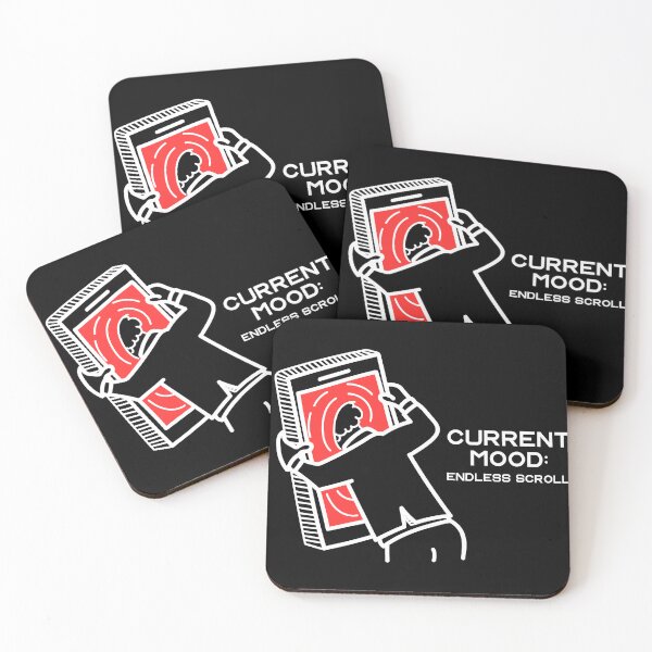 Item preview, Funny graphic tee for those endless scrolling sessions, perfect gift for social media lovers and friends designed and sold by Orens POD.