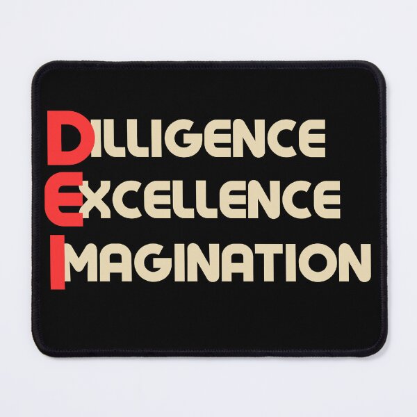 Item preview,  DEI Shirt, Diligence Excellence Imagination Graphic Tee, Empowerment Top for Advocates, Thoughtful Gift for Change-Makers designed and sold by Orens POD.