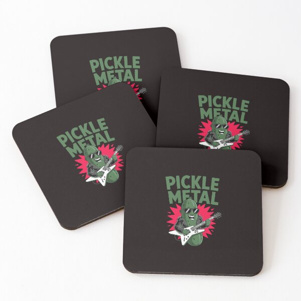 Item preview, Hilarious Heavy Metal Pickle – Rock On with This Metalhead designed and sold by paulo silveira.